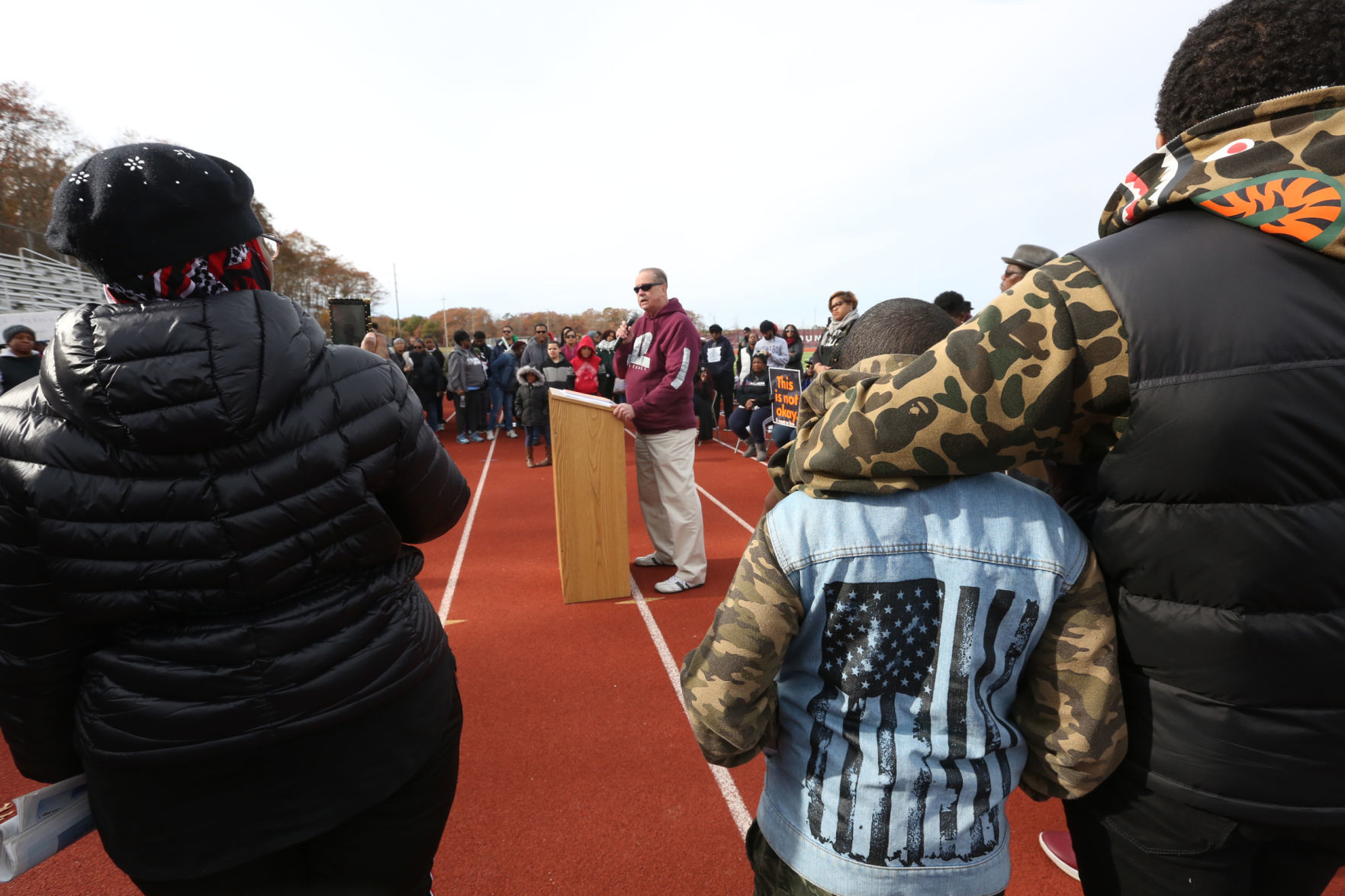 Pleasantville peace march